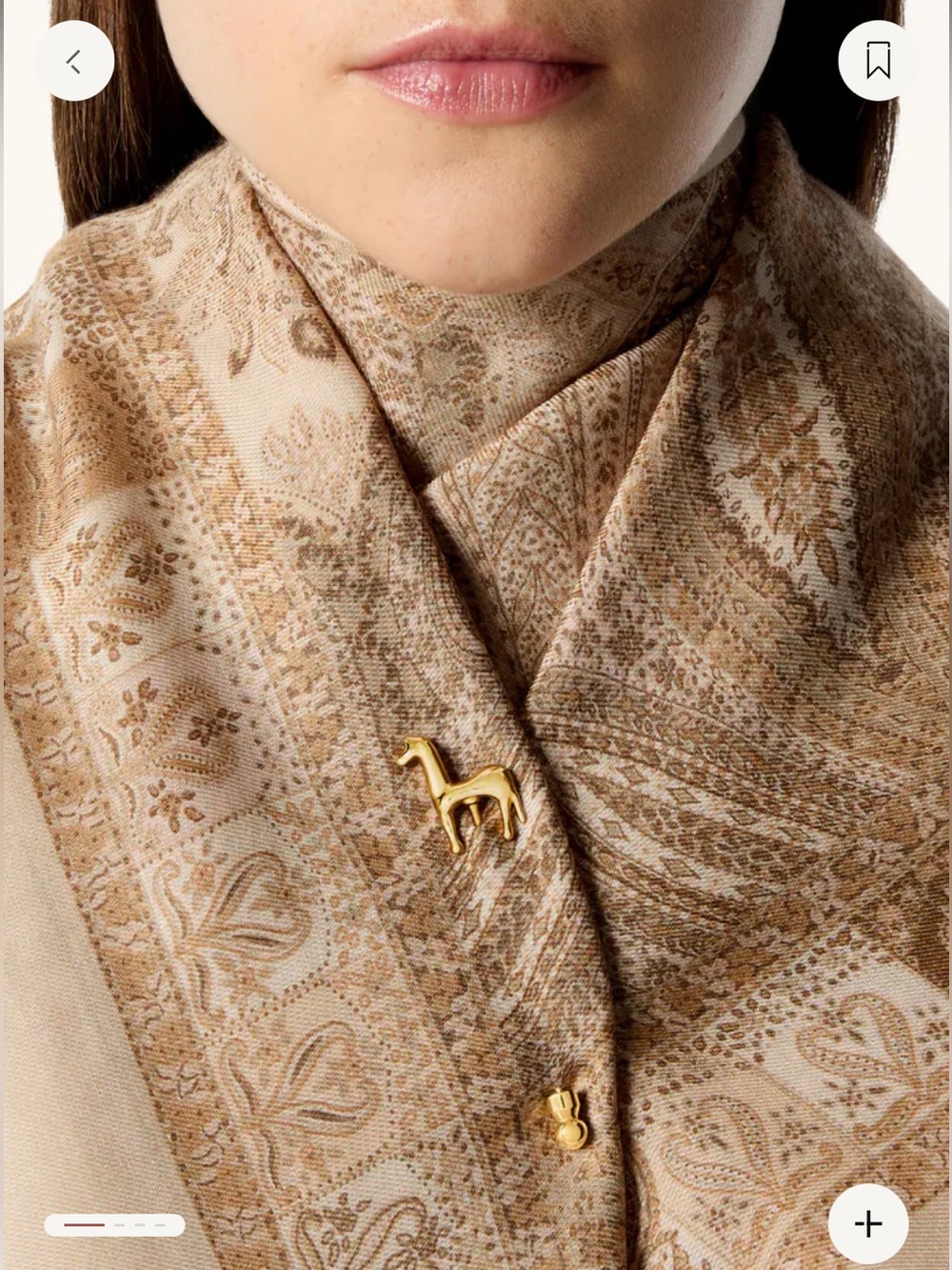 Loro Piana Horse Pin - Picture 2 of 4